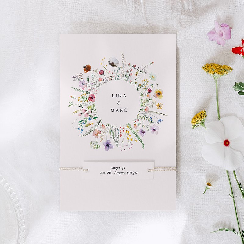 Einladungen zur Hochzeit