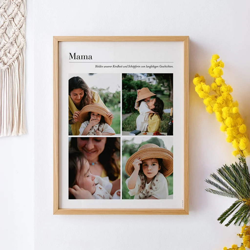 Fotoposter Mama