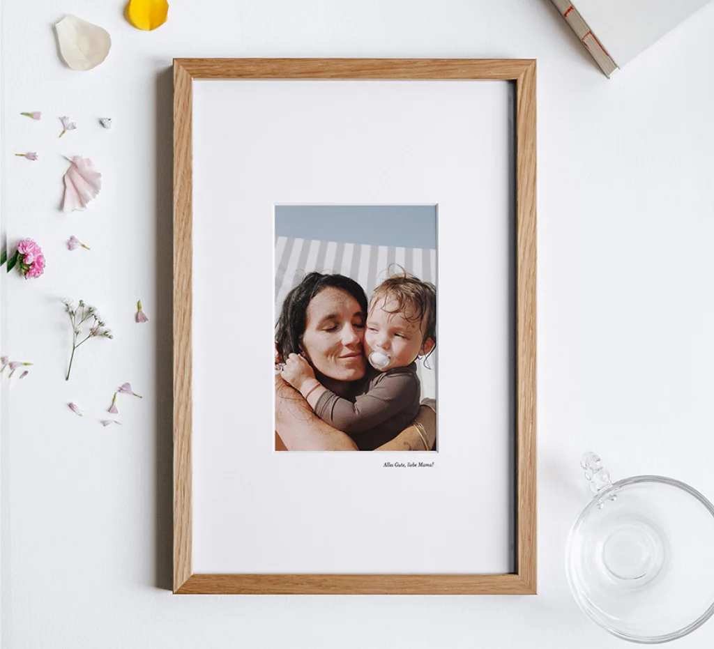 Fotorahmen mit Passepartout