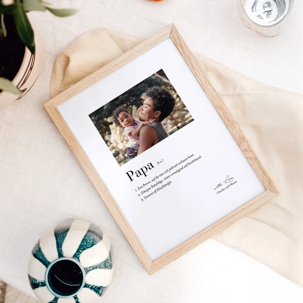 Fotoposter Papa