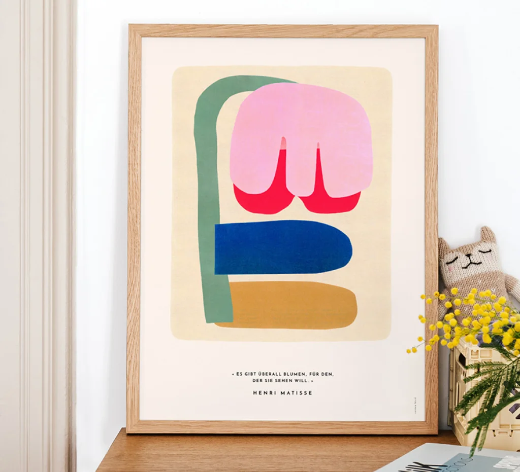 Illustrierte Poster