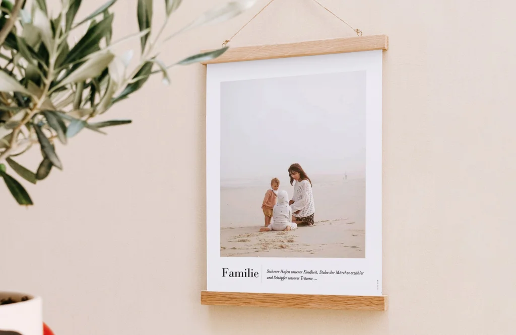 Poster mit Text