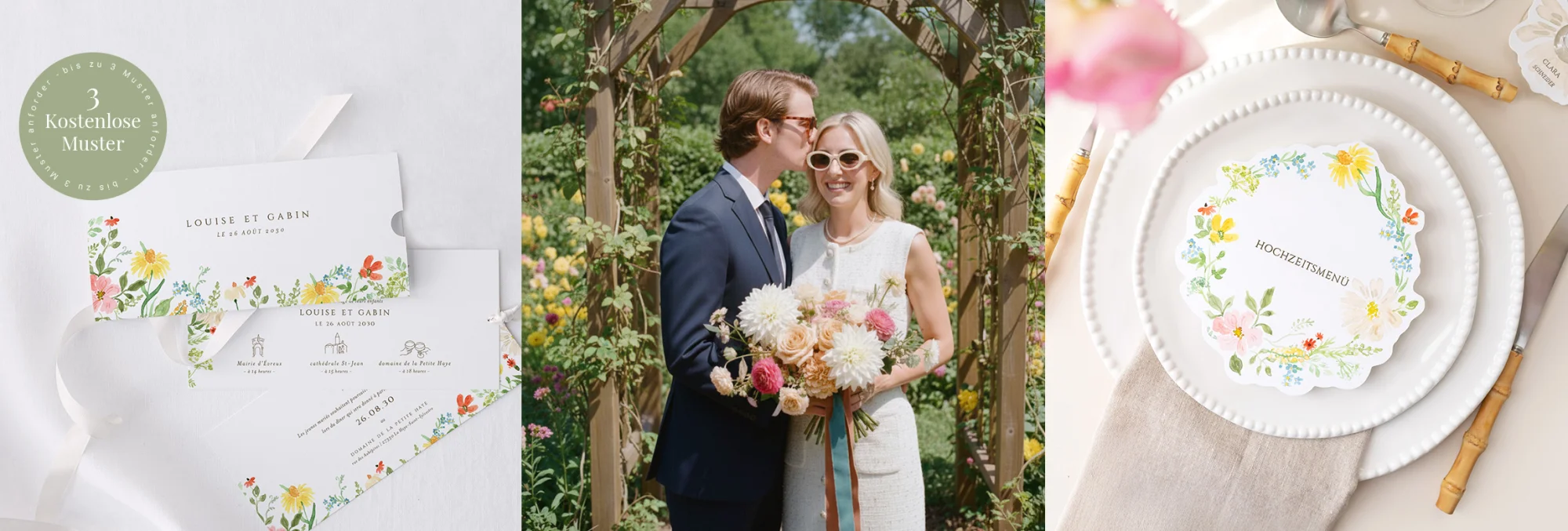 Entdecken Sie unsere Hochzeitskreationen