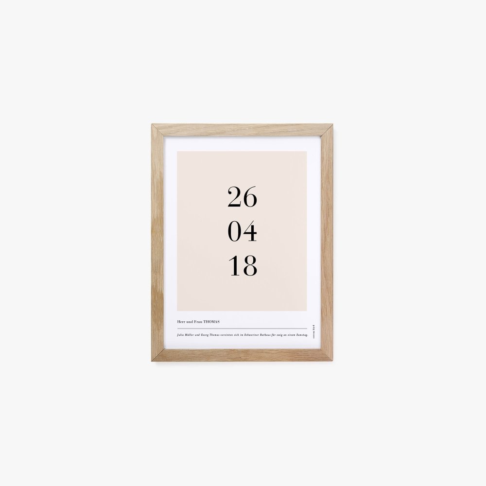 Datum Poster
