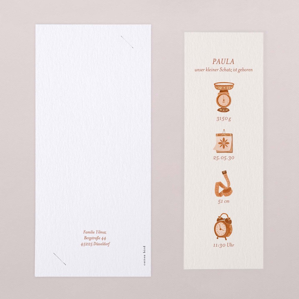 Fotostreifen-Terrakotta