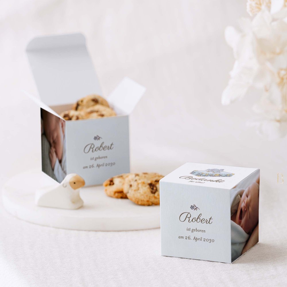 Mein erstes Porträt - blau