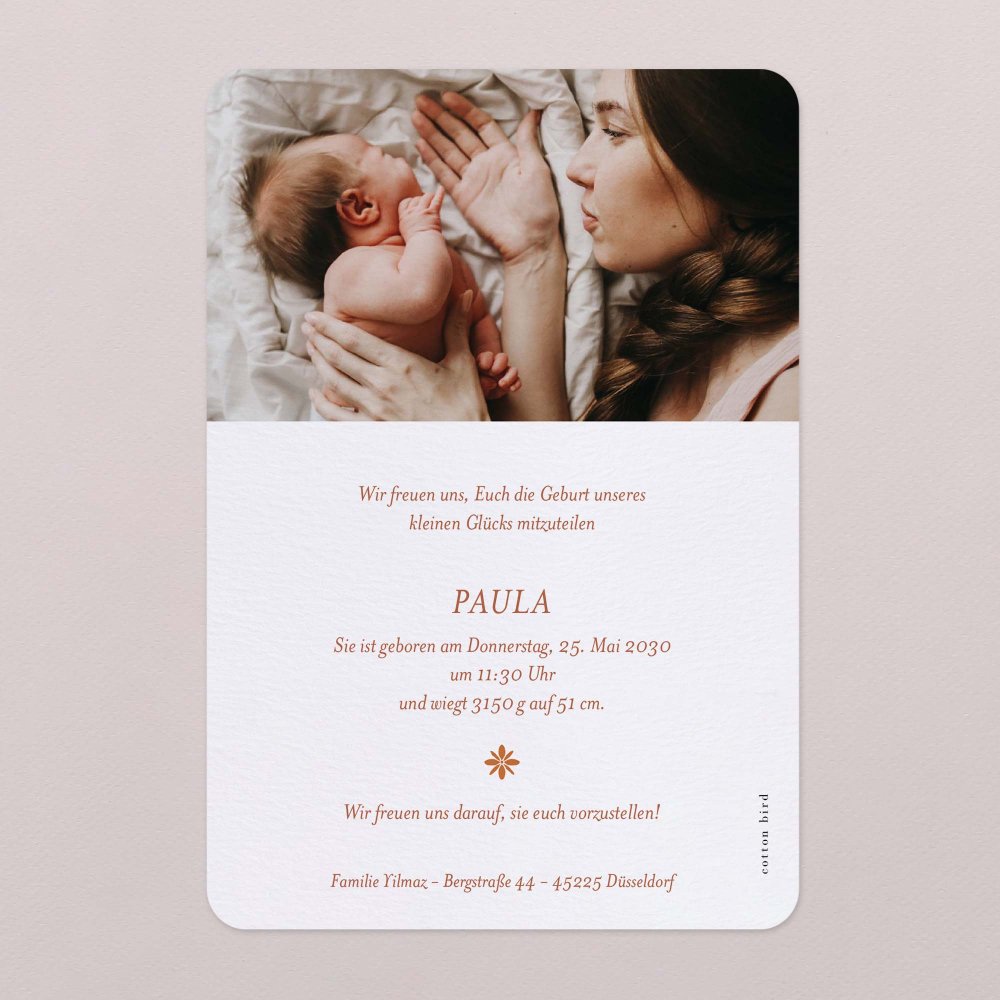 Fotostreifen-Terrakotta