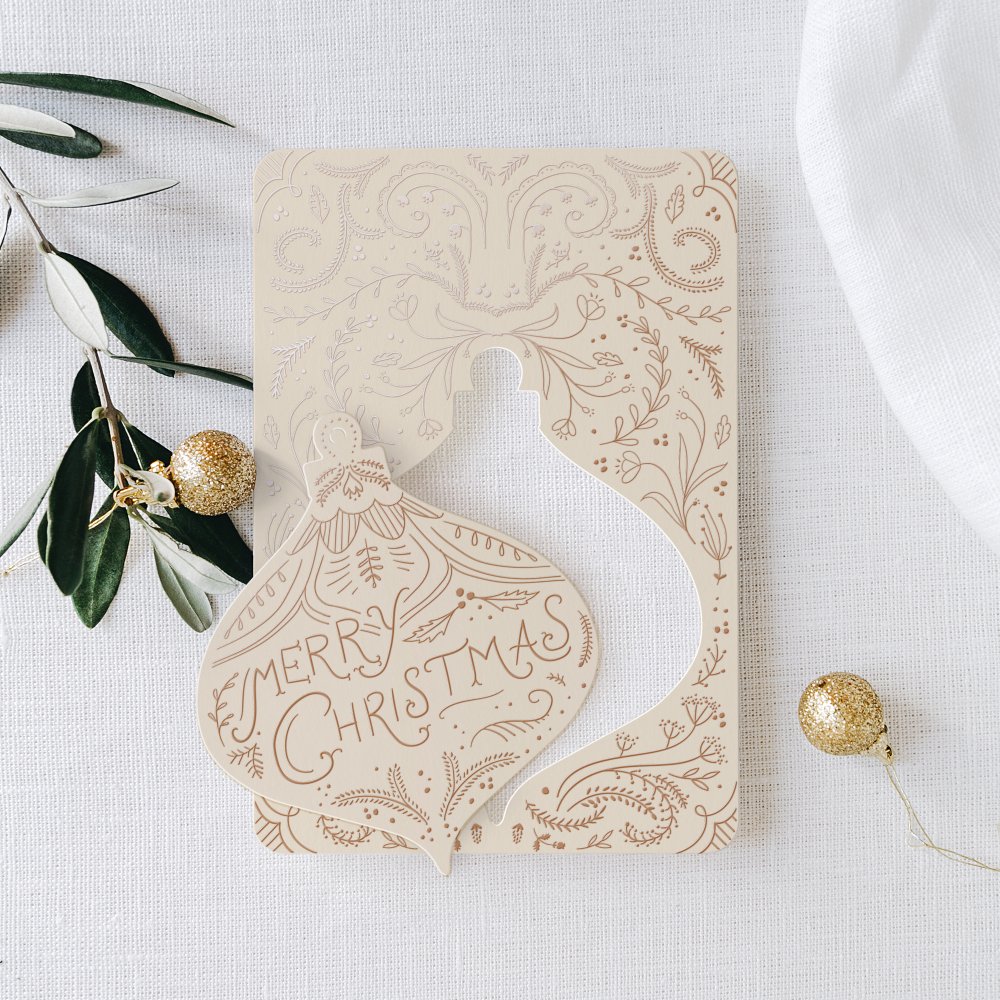 Vintage Dekoration - Creme