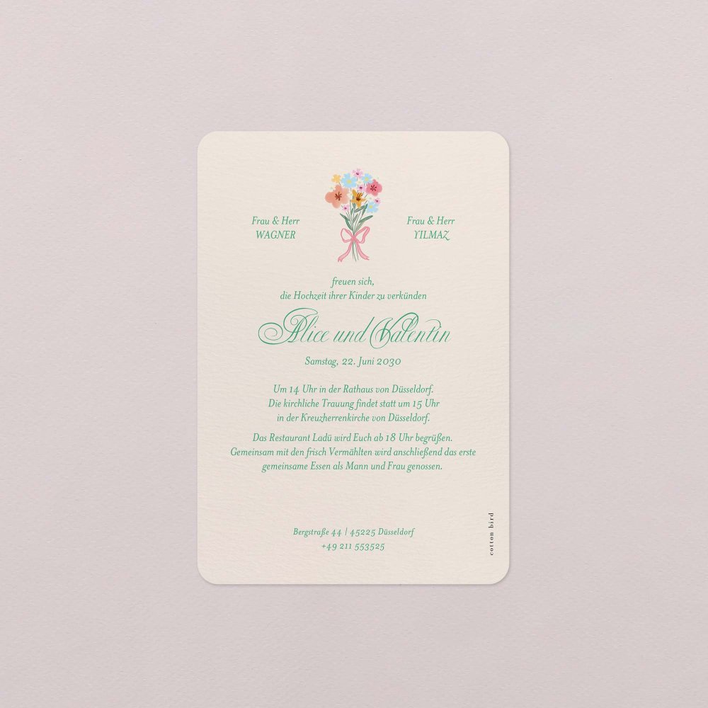 Pastel flowers