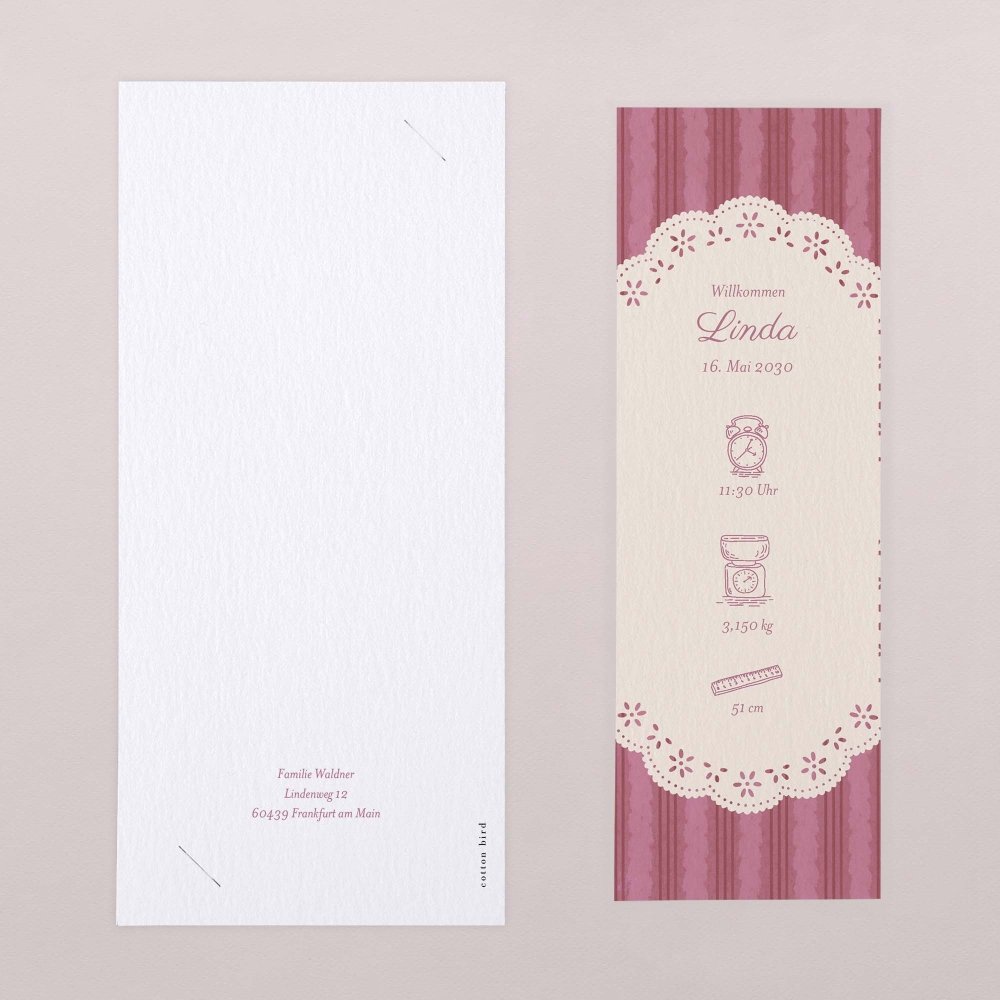 Claudine - rosa