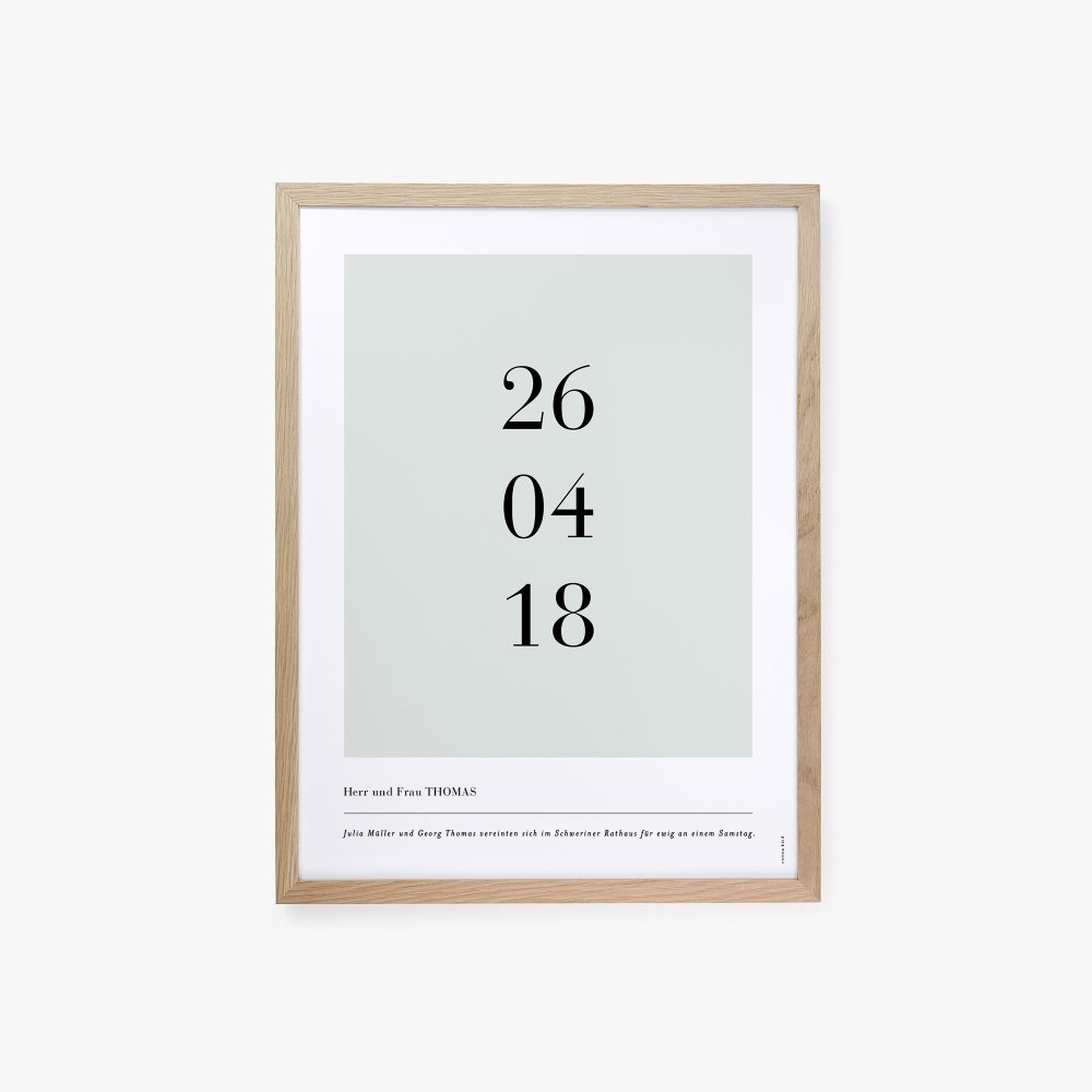 Datum Poster