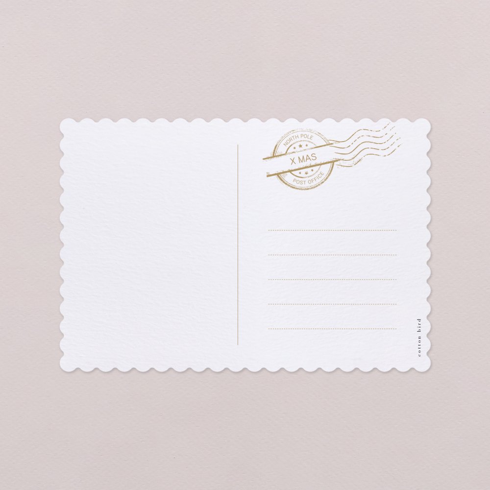 Postkarte - Gold