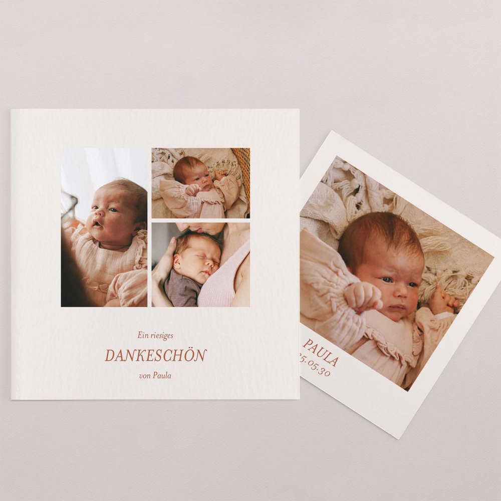 Fotostreifen-Terrakotta