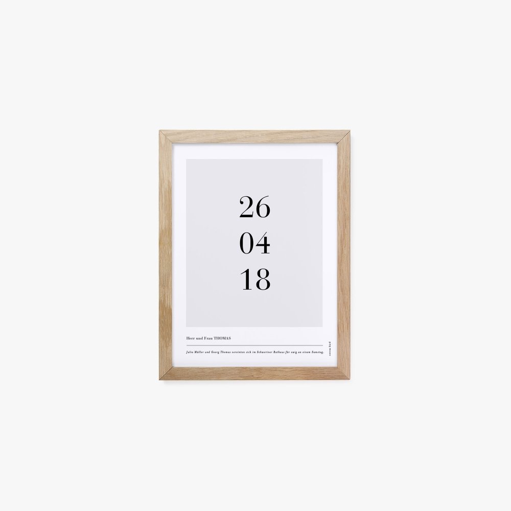 Datum Poster