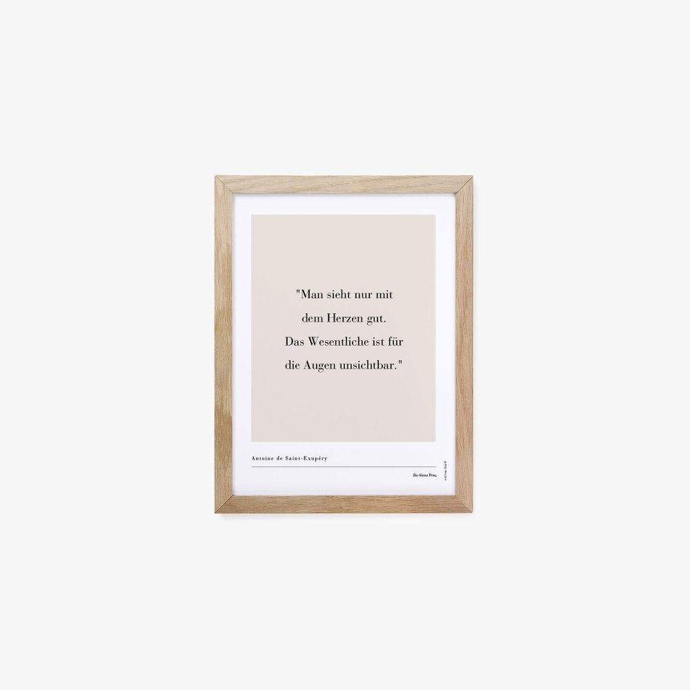 Zitat Poster