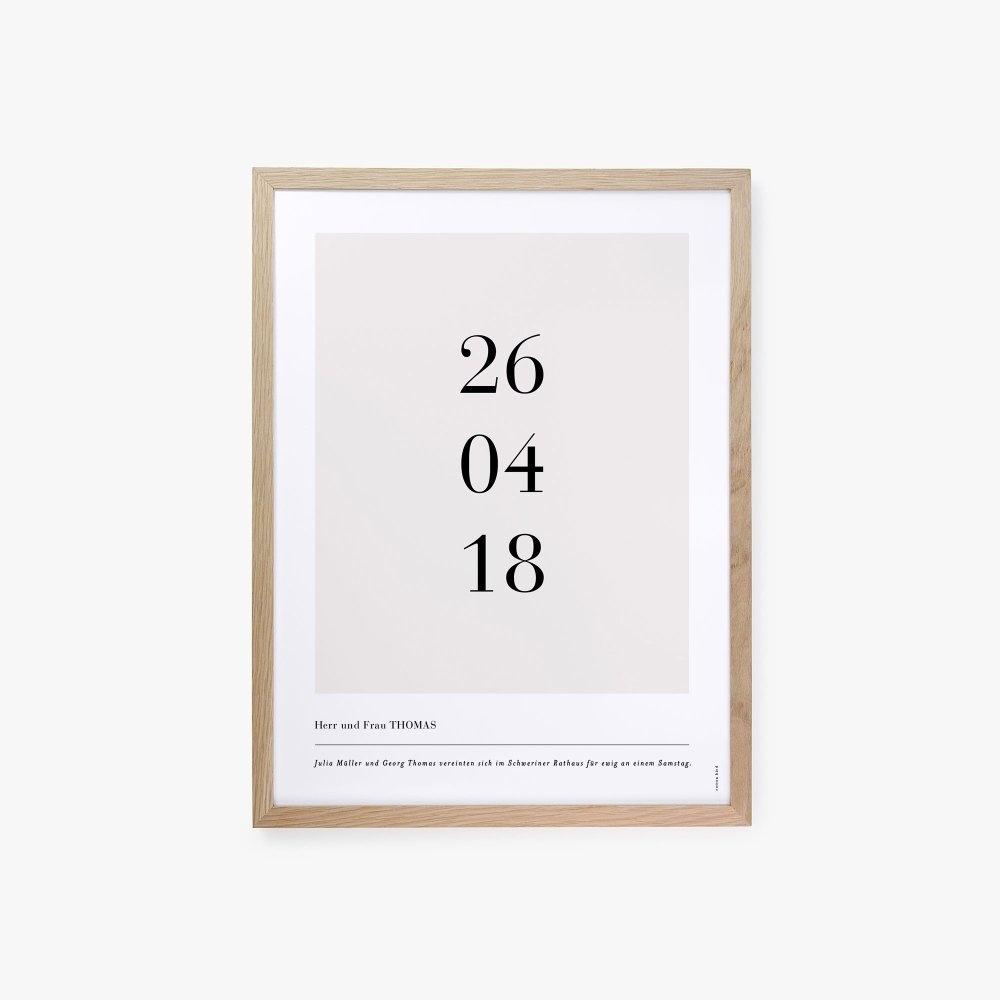 Datum Poster