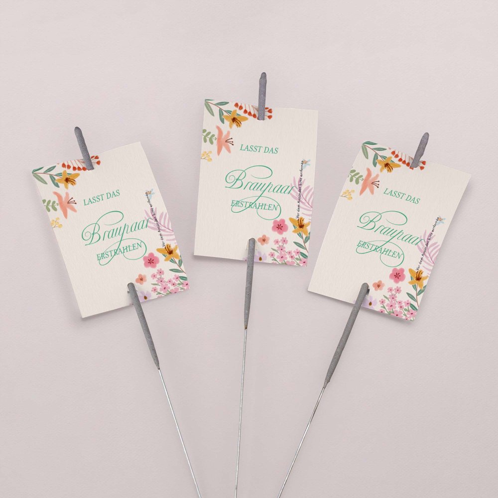 Pastel flowers