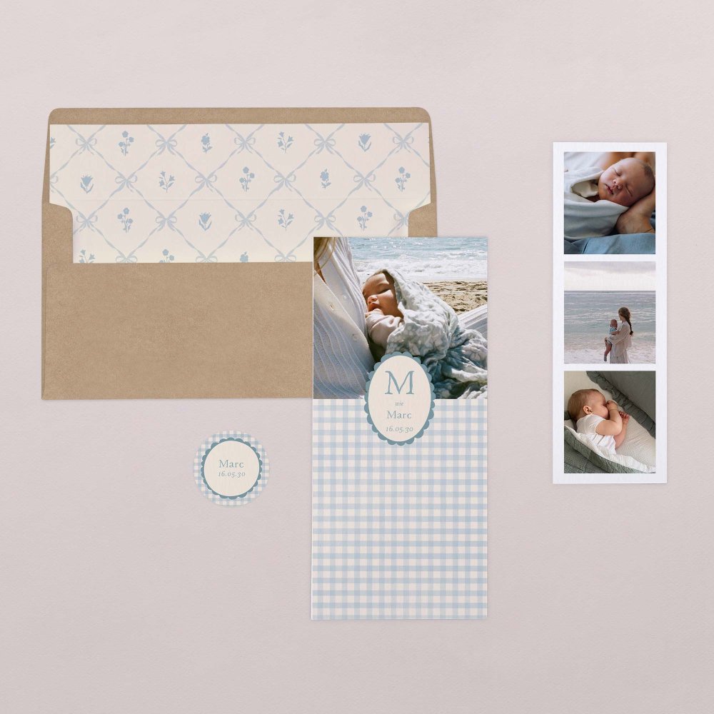 Vichy - blau