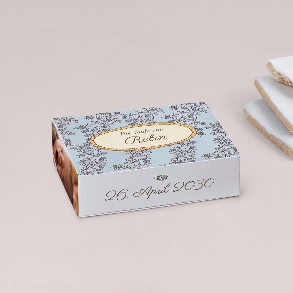 Mein erstes Porträt - blau