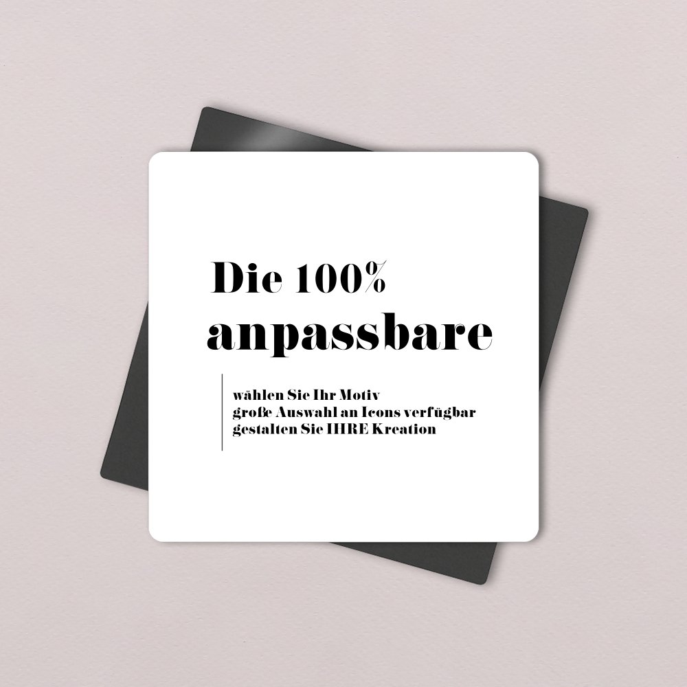 100% anpassbare Karte