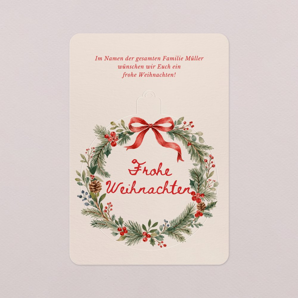Christbaumkugel - Kranz