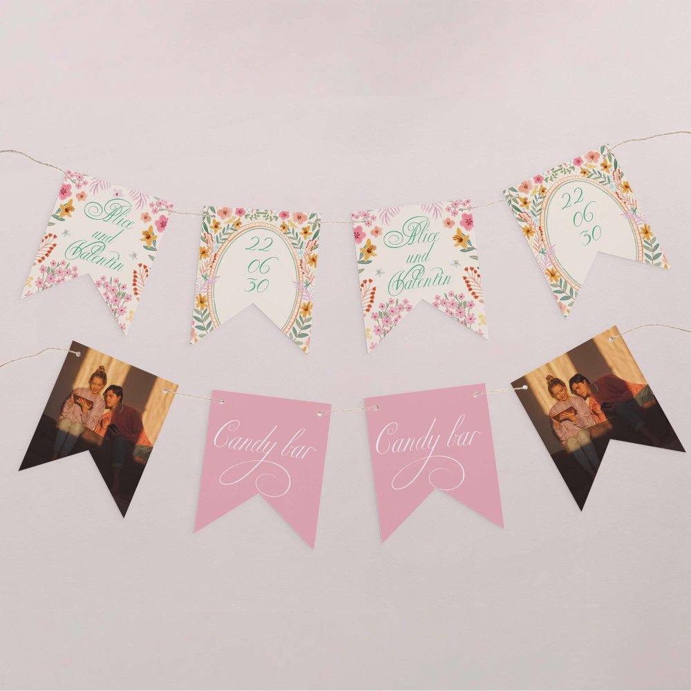 Pastel flowers