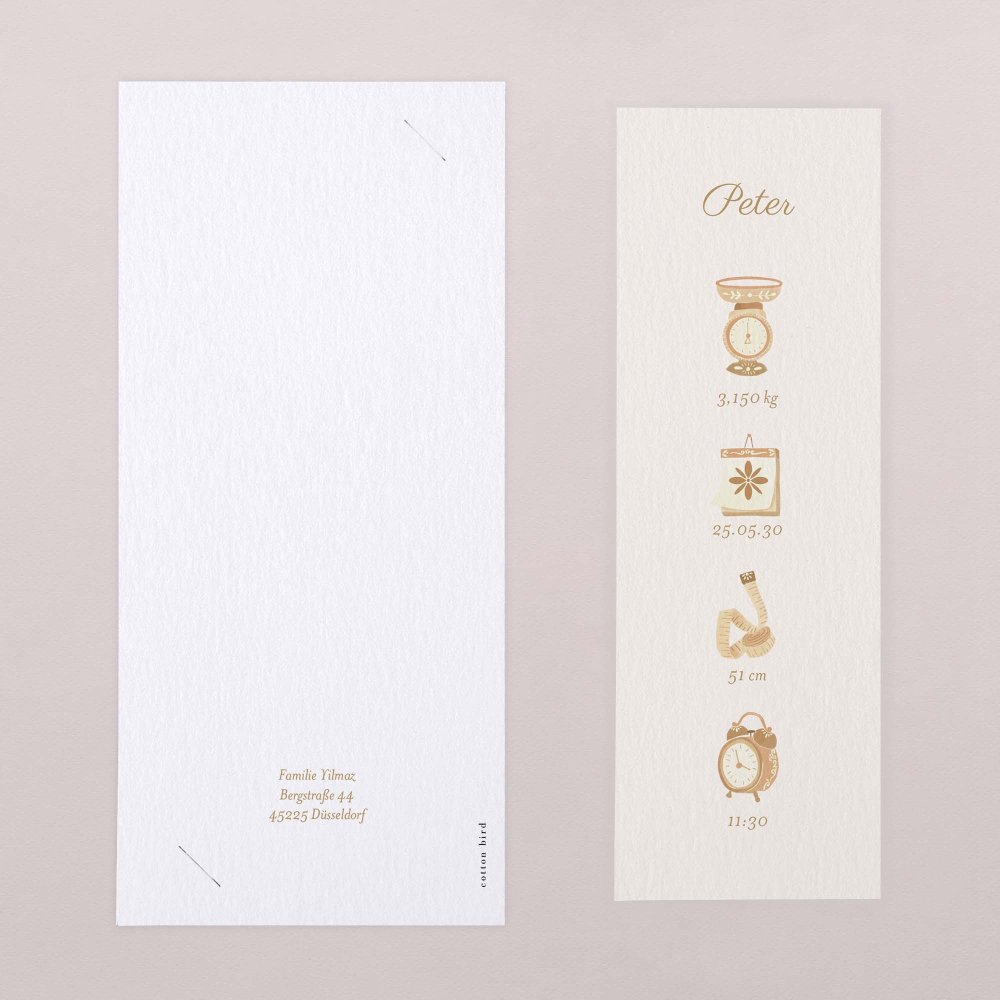 Fotostreifen - ocker