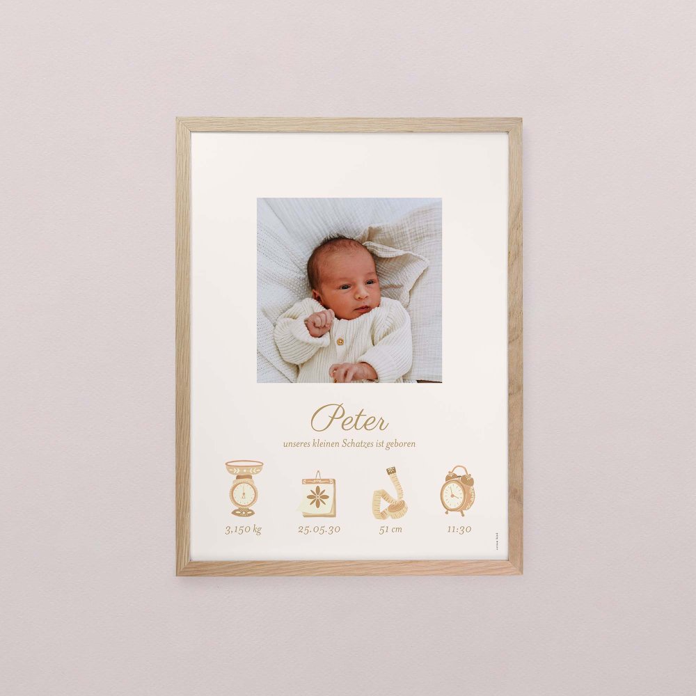 Fotostreifen - ocker