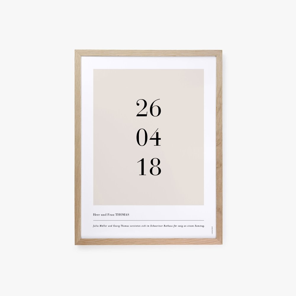 Datum Poster