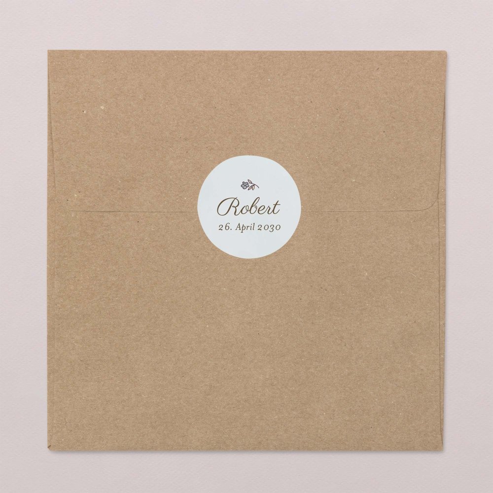 Mein erstes Porträt - blau