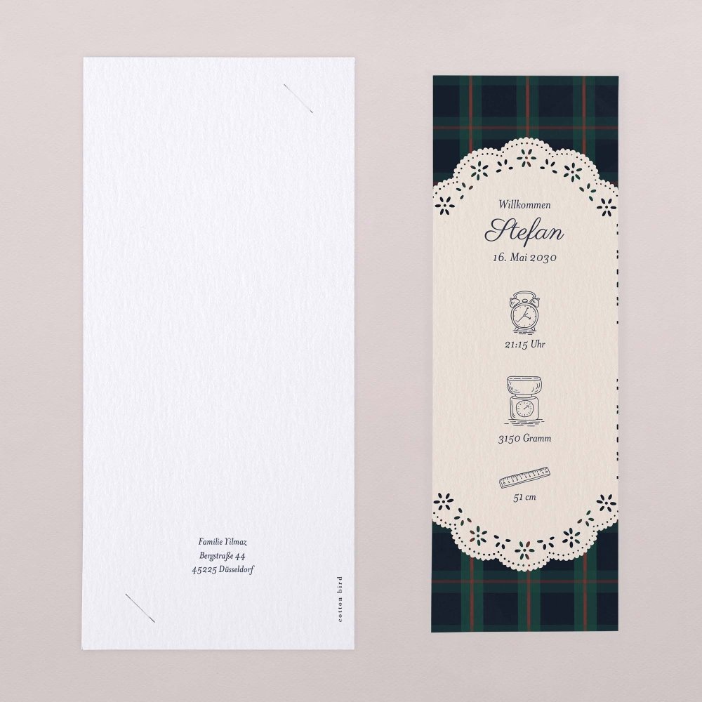Claudine - tartan