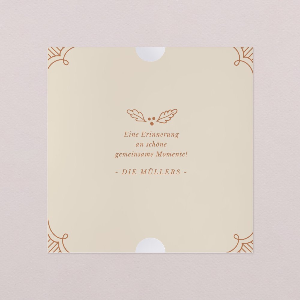 Vintage Dekoration - Creme