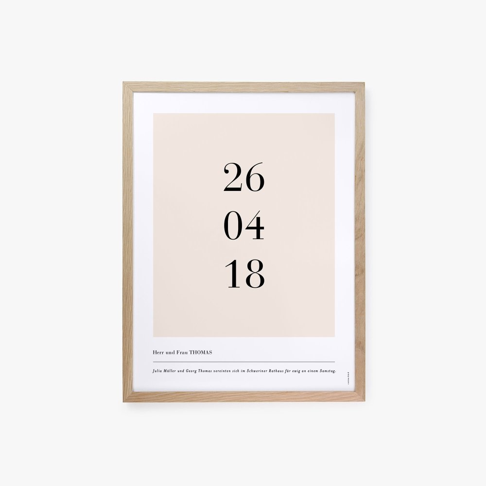 Datum Poster