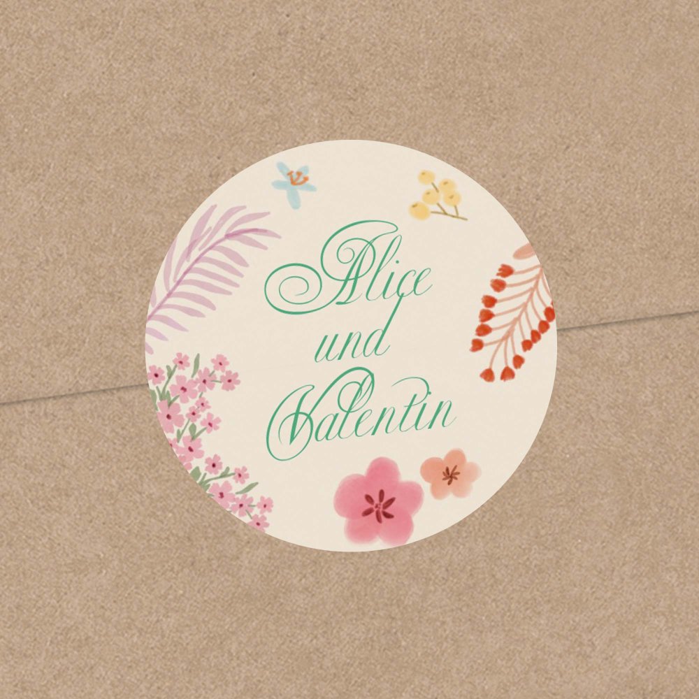 Pastel flowers