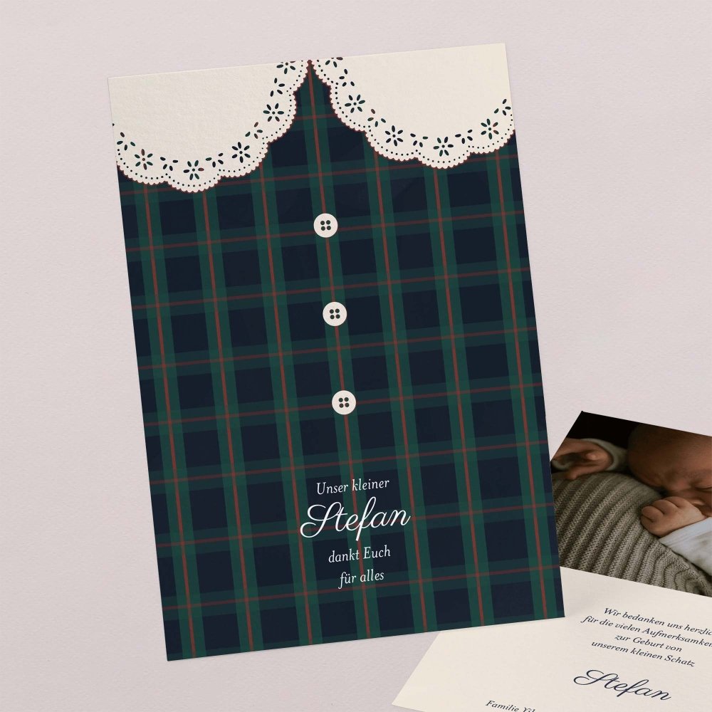 Claudine - tartan