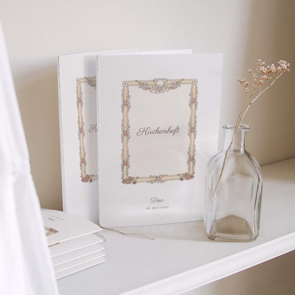 Mein erstes Porträt - rosa