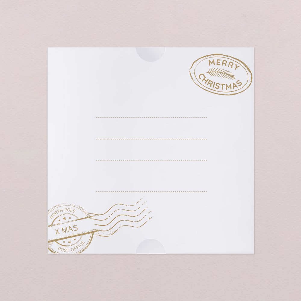 Postkarte - Gold