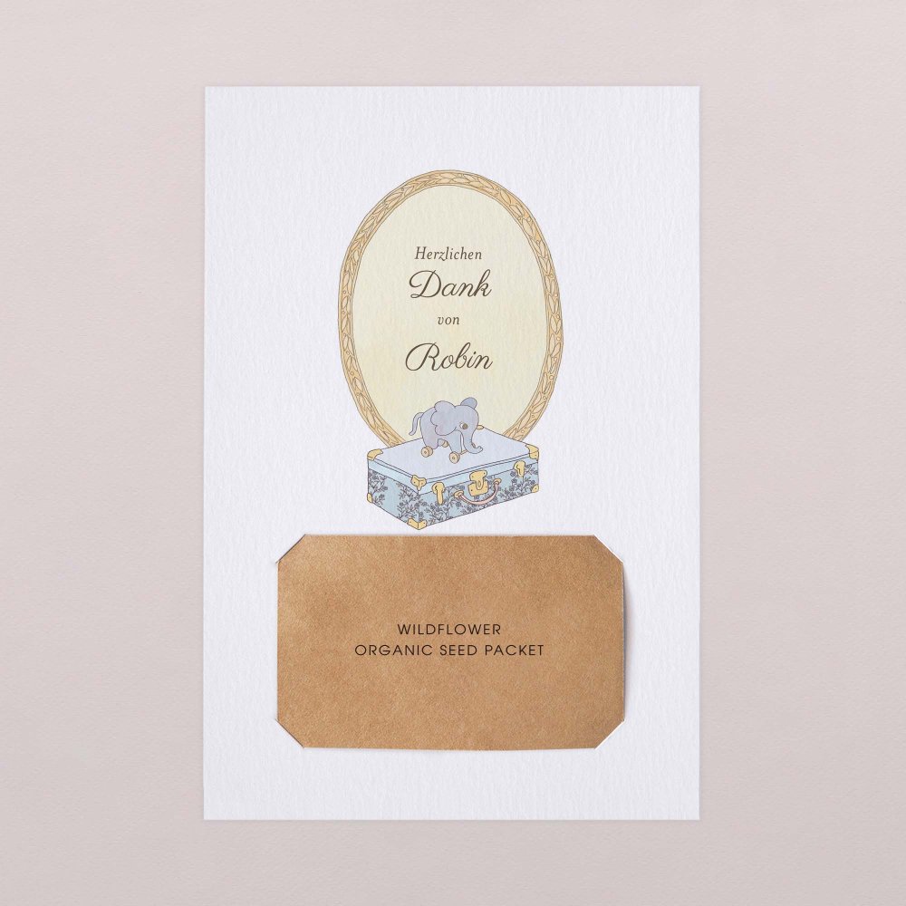 Mein erstes Porträt - blau