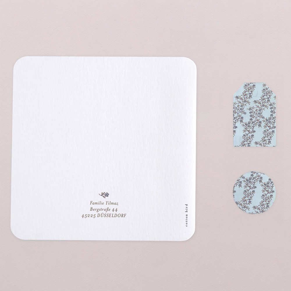 Mein erstes Porträt - blau