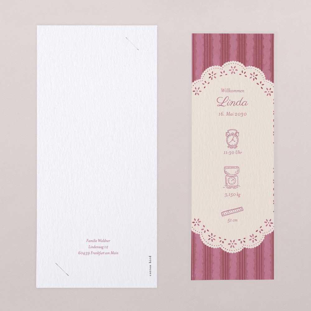 Claudine - rosa