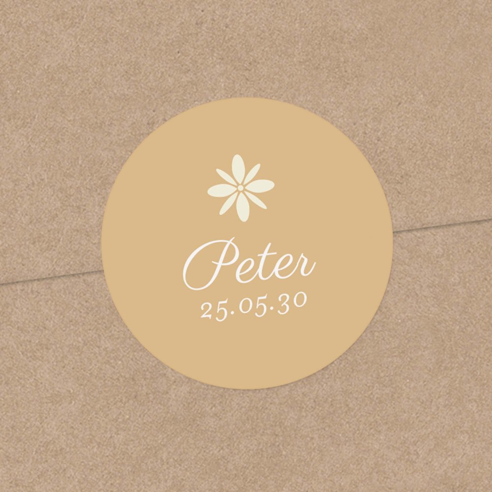 Fotostreifen - ocker