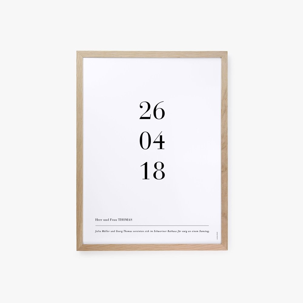 Datum Poster