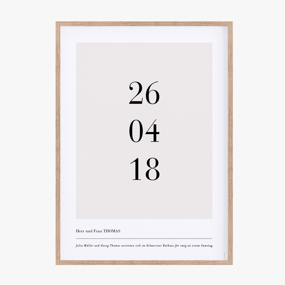 Datum Poster