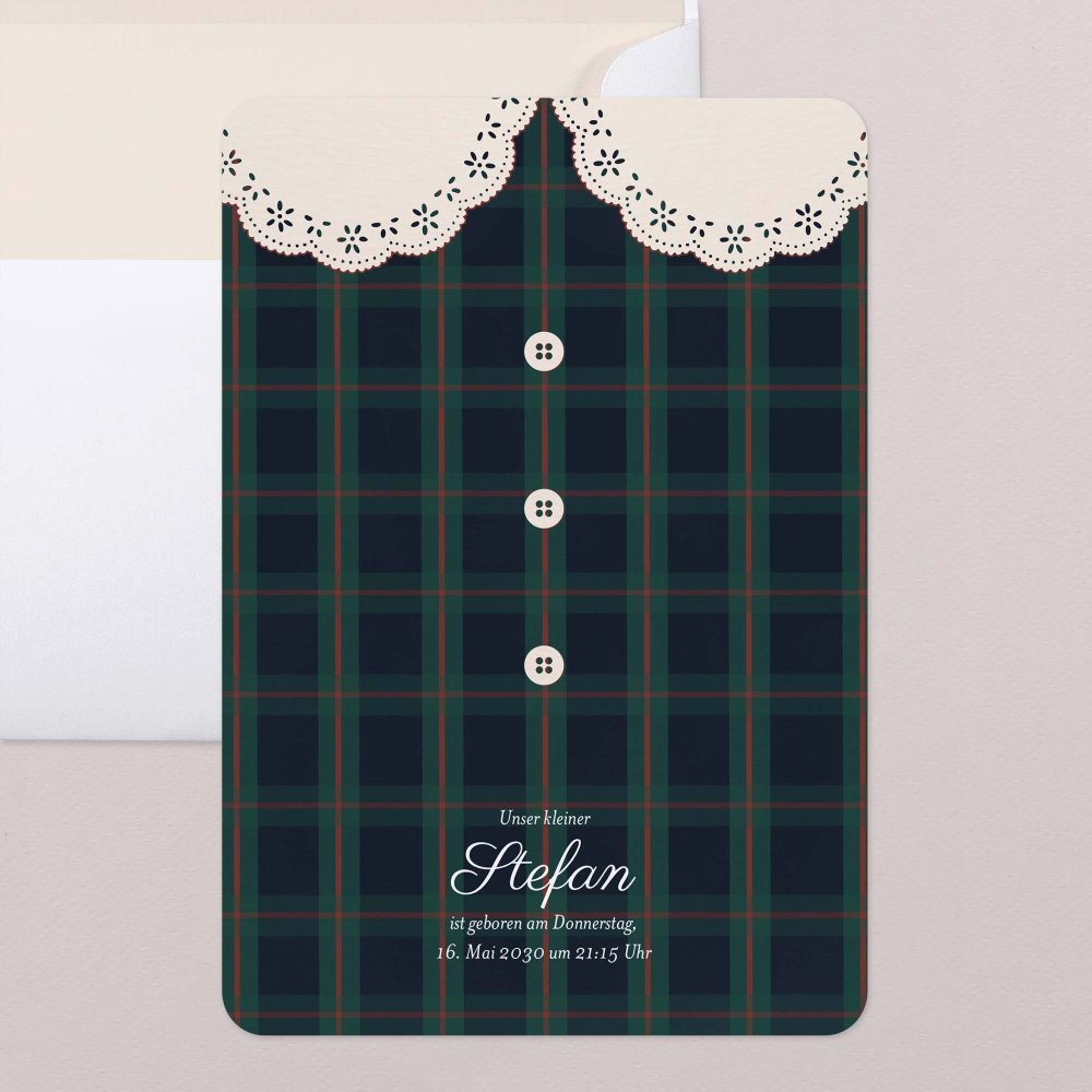 Claudine - tartan