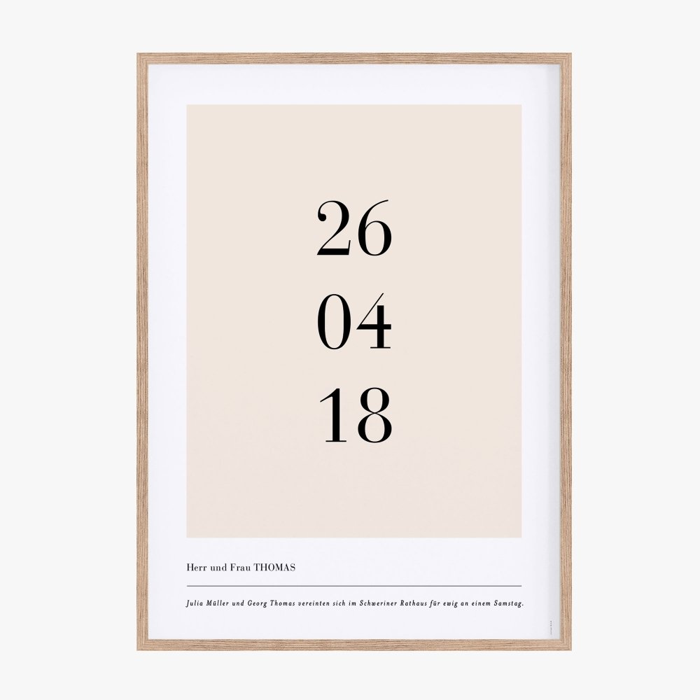 Datum Poster