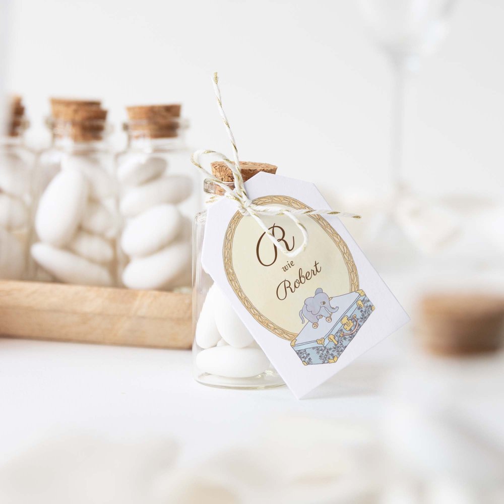 Mein erstes Porträt - blau