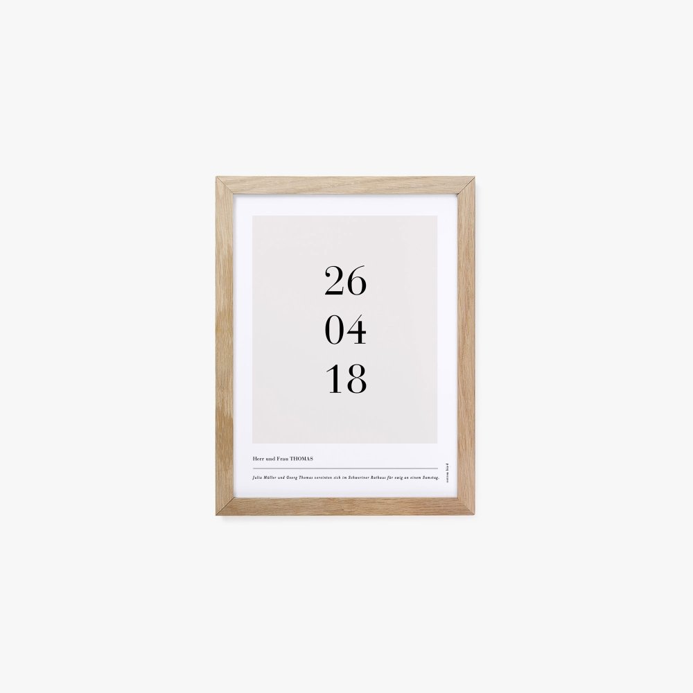 Datum Poster