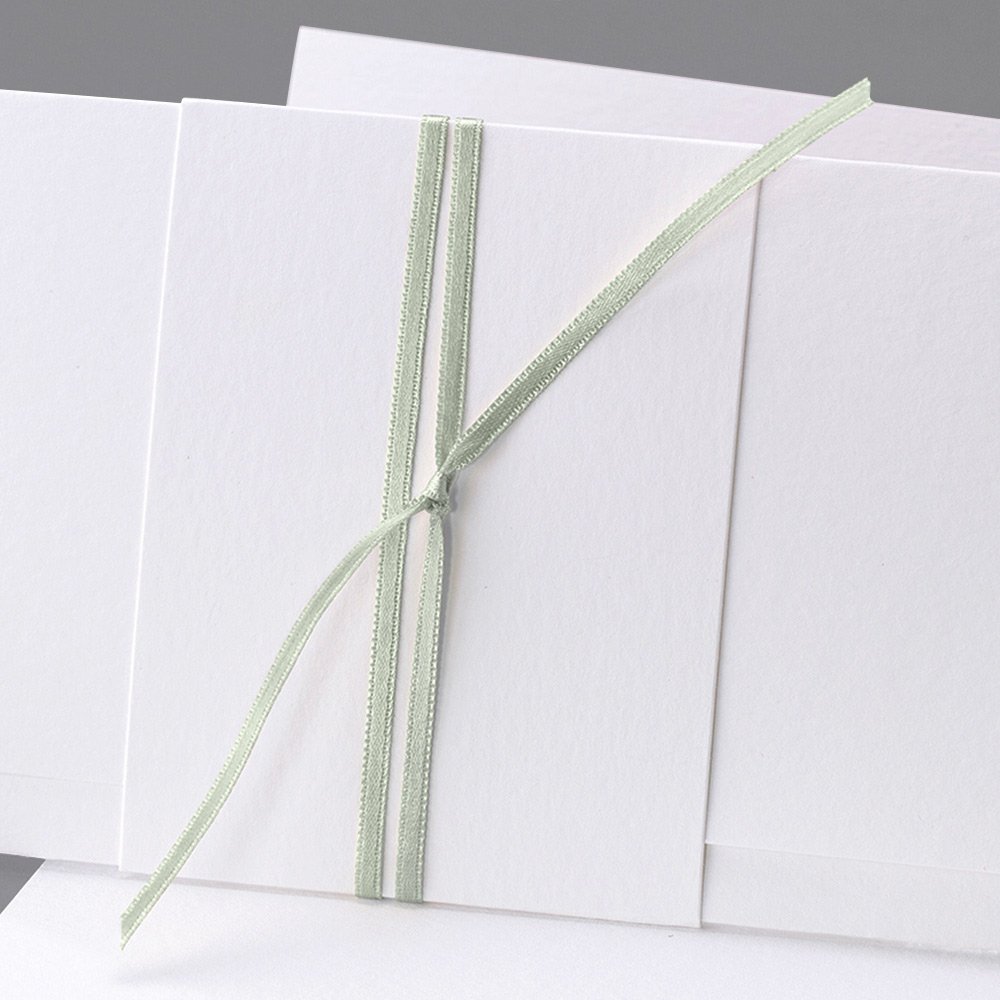 Satinband Mandelgrün 90 cm