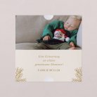 Christbaumkugel - Goldener Kranz