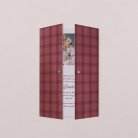 Burgundy tartan